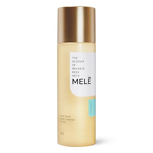 Mele Post Cleanse Tonic Gently Exfoliates to Remove Impurities, Fade Dark Spots, and Help Correct Signs of Aging Even Tone With Lactic Acid Beauty & Personal Care MELE