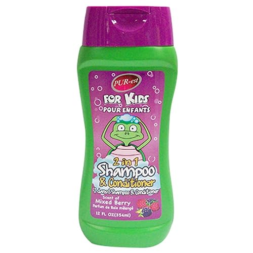 Purest Kids 2 In 1 Shampoo & Conditioner With Mixed Berry(354ml) 2308782 Beauty & Personal Care Purest