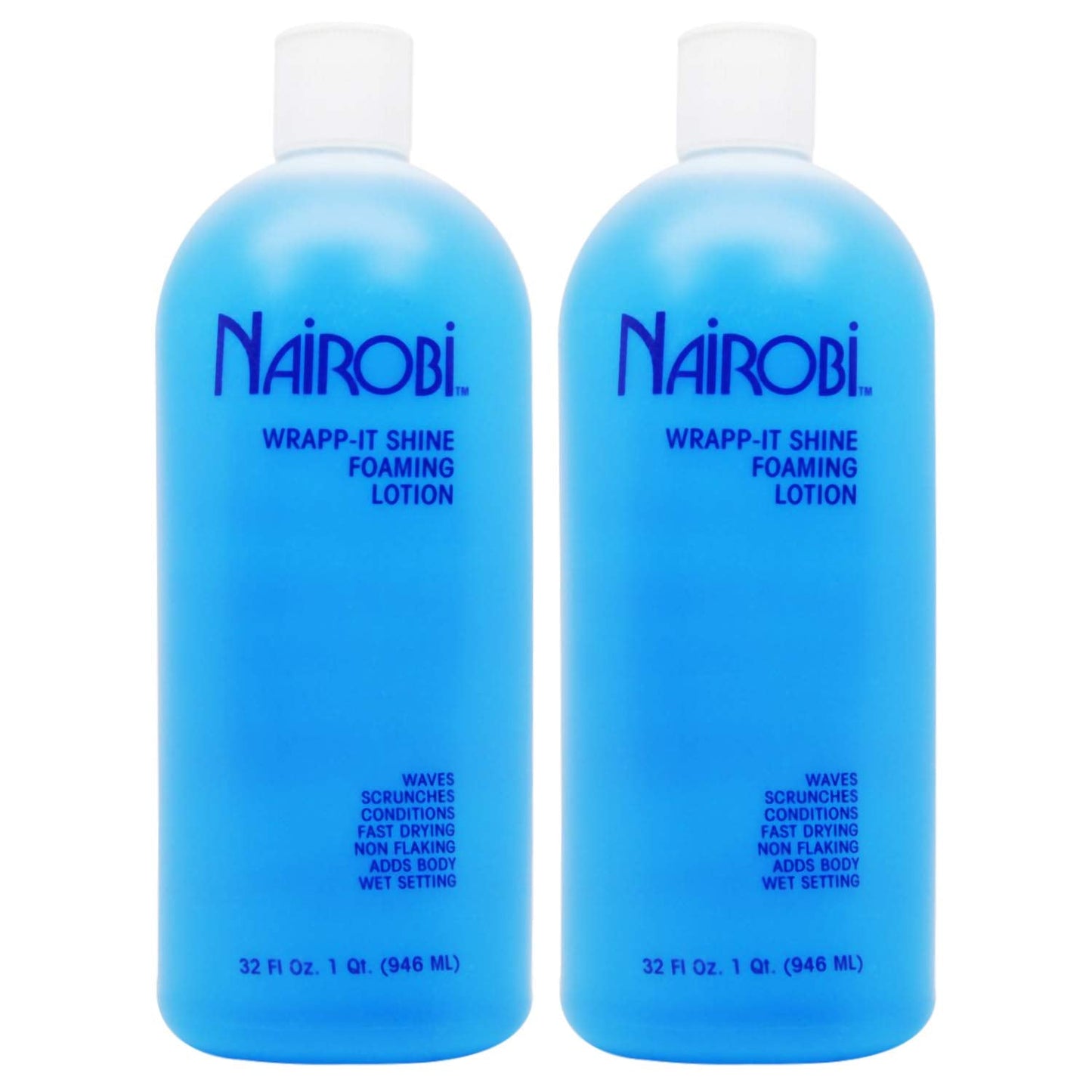 Nairobi Wrapp-It Shine Foaming Lotion, 32 Fl Oz (Pack of 2) Beauty & Personal Care USA