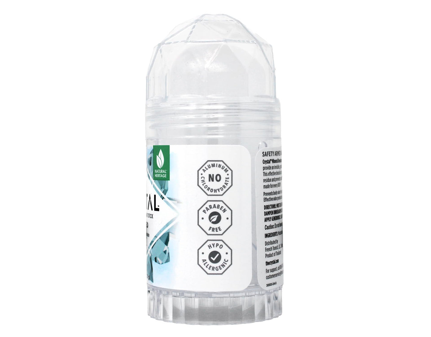 Crystal Mineral Deodorant Stick, Unscented 4.25 oz (Pack of 12) Beauty and Personal Care Crystal Essence