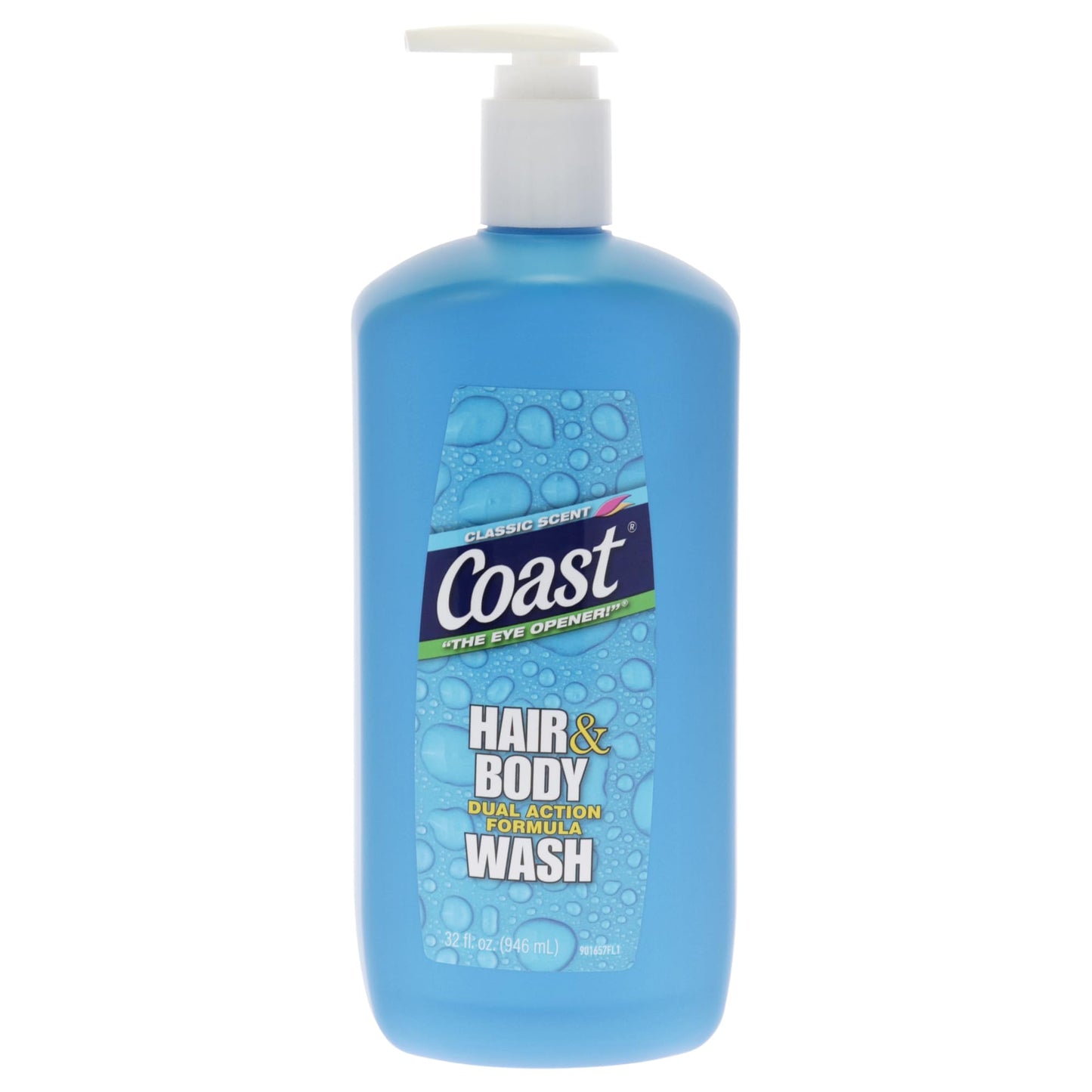 Coast 2-in-1 Hair and Body Wash - Rich Foamy Lather - Clean Rinsing Formula without Drying Out Skin - Dual Action - No Parabens or Phthalates - 18 oz Beauty & Personal Care Coast