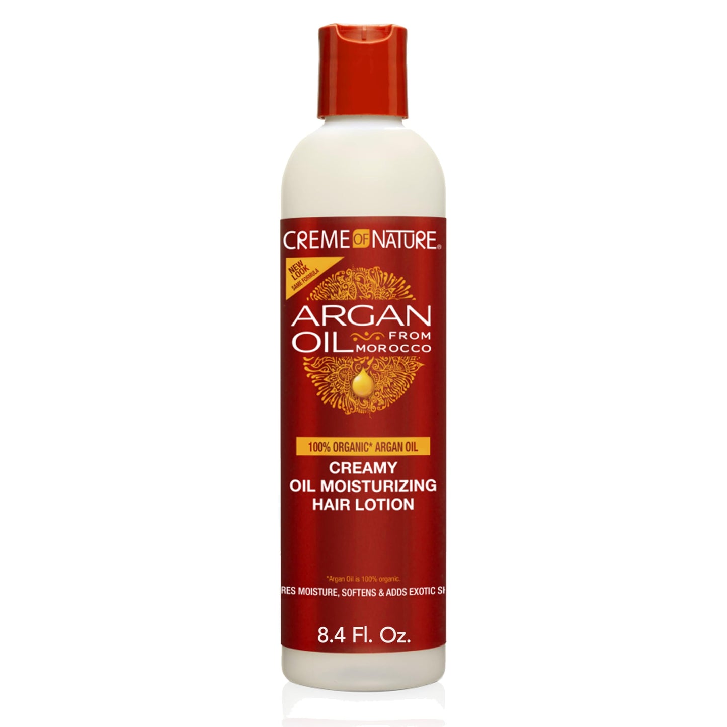 Creme of Nature Argan Oil from Morocco Creamy Oil Moisturizing Hair Lotion, Restores Moisture, Controls Frizz, Curl Care Gift for Women, 8.45 fl oz Beauty & Personal Care Creme of Nature