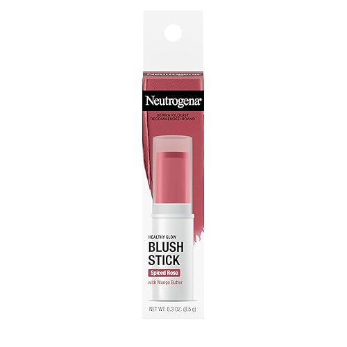Neutrogena Healthy Glow Blush Stick, Easy to Use Lightweight Makeup, Ultra Creamy Cheek Color with Mango Butter Leaves Skin with a Natural Looking Beauty & Personal Care Neutrogena