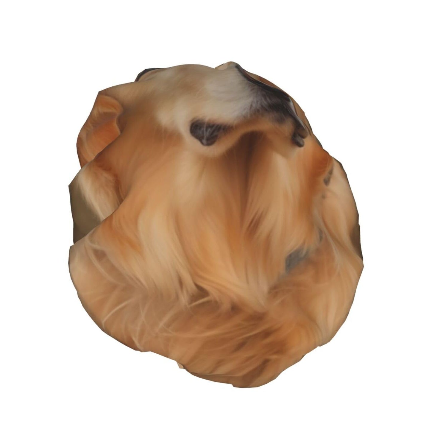 Golden retriever Shower Cap for Women Men Large Reusable Shower Bonnet Double-Layer Waterproof Bath Caps Elastic Band Hair Hat for All Hairstyles Beauty and Personal Care BWLHJKE