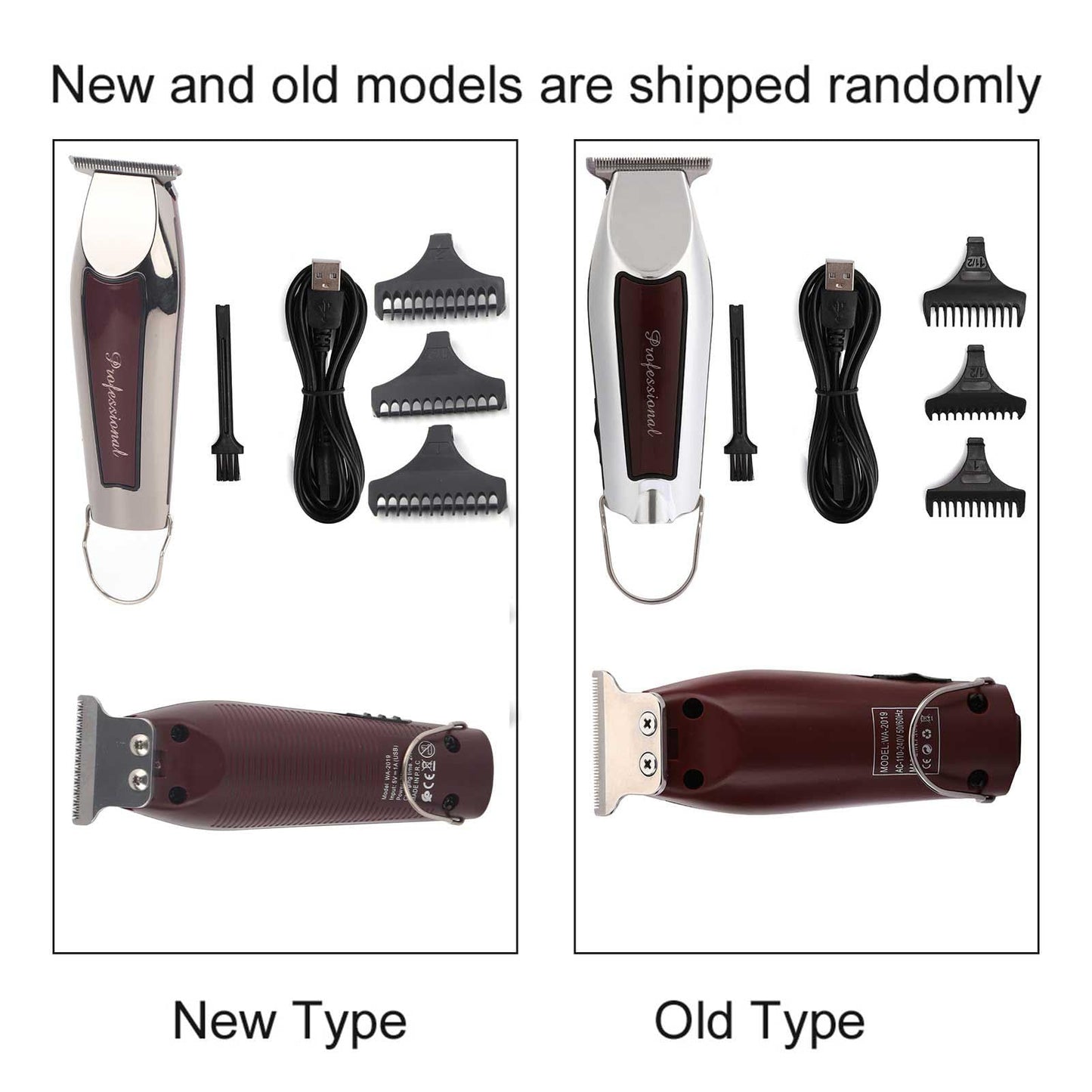 Yosoo Hair Shaver, Electric Hair Clipper USB Rechargeable Hair Trimmer Professional Hair Modeling Carving Shave for Men Grooming Kit Professional Hair Beauty and Personal Care Yosoo