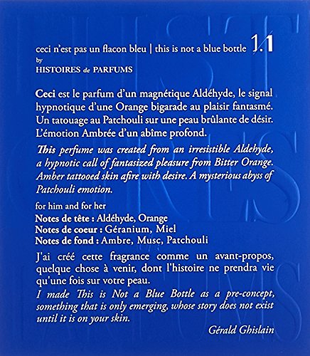 Histoires de Parfums This Is Not A Blue Bottle Eau De Parfum Spray,4 Fl Oz Beauty & Personal Care Histoires de Parfums