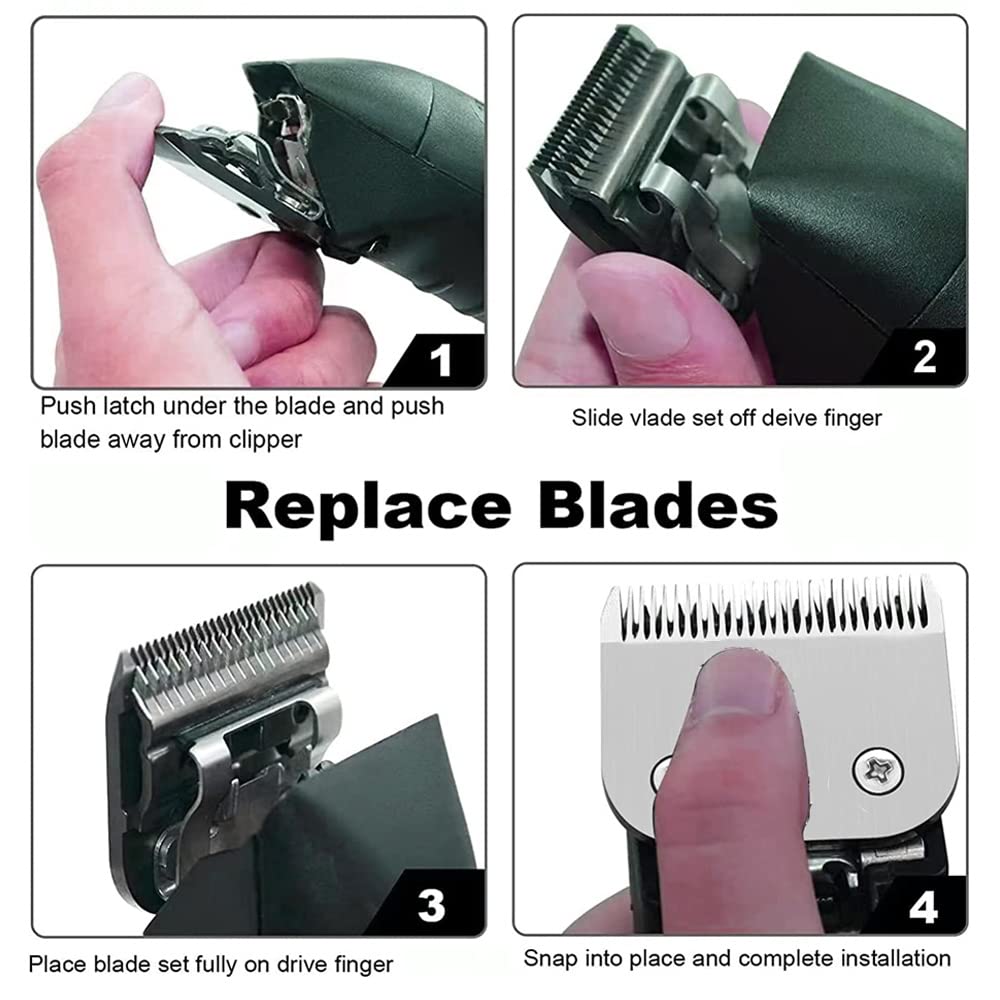 Rplacement Clipper Blade Compatible with Oster Detachable Classic 76 Octane Clipper, Size #00000(0.2mm) Beauty and Personal Care maxeylead