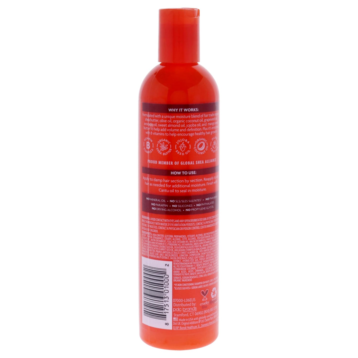 Shea Butter Moisturizing Curl Activator Cream by Cantu for Unisex - 12 oz Cream Beauty & Personal Care Cantu