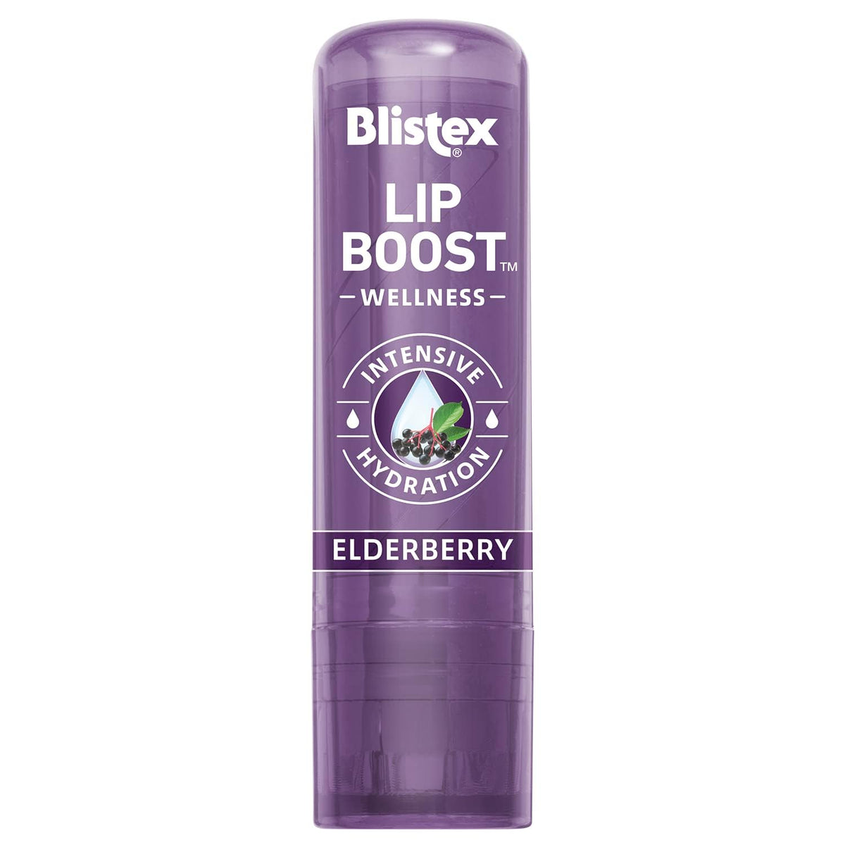 Blistex Lip Boost Wellness, Intensive Hydration from Coconut Oil & Beeswax, Elderberry Moisturizer (Pack of 2) Beauty & Personal Care Blistex
