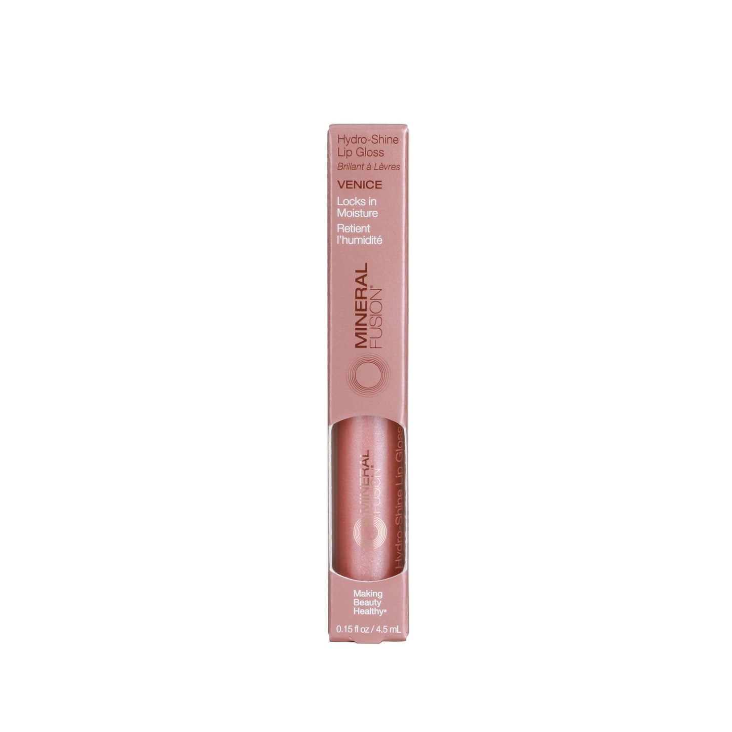 Mineral Fusion, Lip Gloss Hydro Shine Venice, 0.15 Ounce Beauty & Personal Care Mineral Fusion