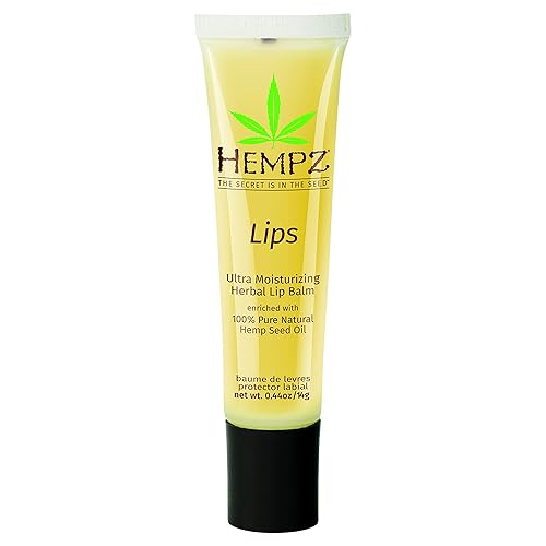 HEMPZ Herbal Ultra Moisturizing Lip Balm - Lip Treatment for Dry Cracked Lips, Provides Hydration and Nourishment for Men and Women - Premium, 100% Beauty & Personal Care Hempz