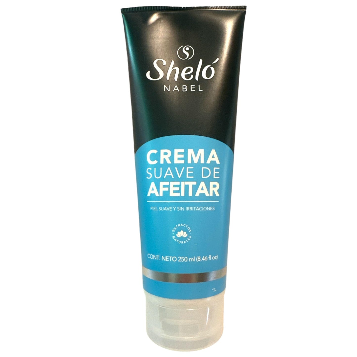 Sheló Nabel Gentle Shaving Cream, 8.46 fl oz, Natural Jojoba & Almond Oil, Menthol Infused Beauty and Personal Care Sheló NABEL