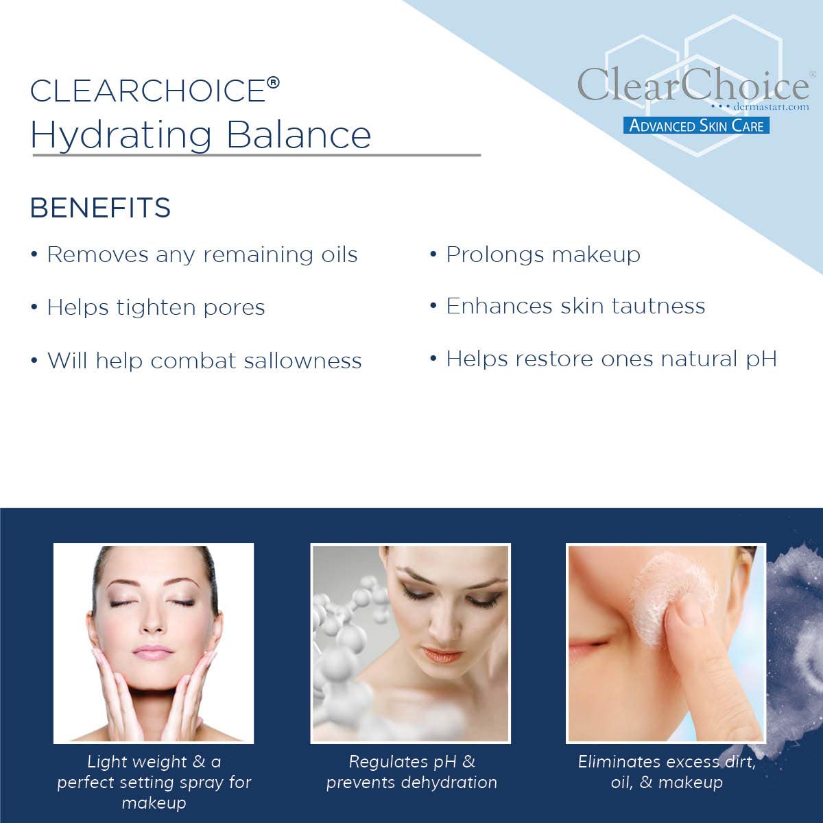 ClearChoice- Hydrating Balance Facial Toner Treatment Beauty & Personal Care ClearChoice, Dermastart, Inc