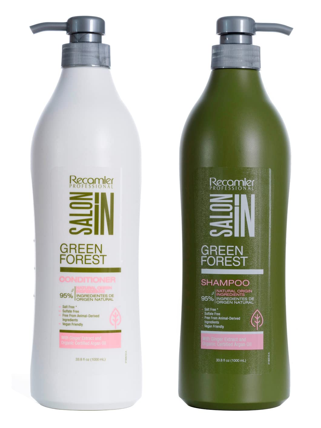 Recamier Professional Salon In Hair Care Treatment Set Repairing Shampoo and Conditioner 33.8 OZ, 20.2 Ounce Beauty & Personal Care RECAMIER PROFESSIONAL SALON IN