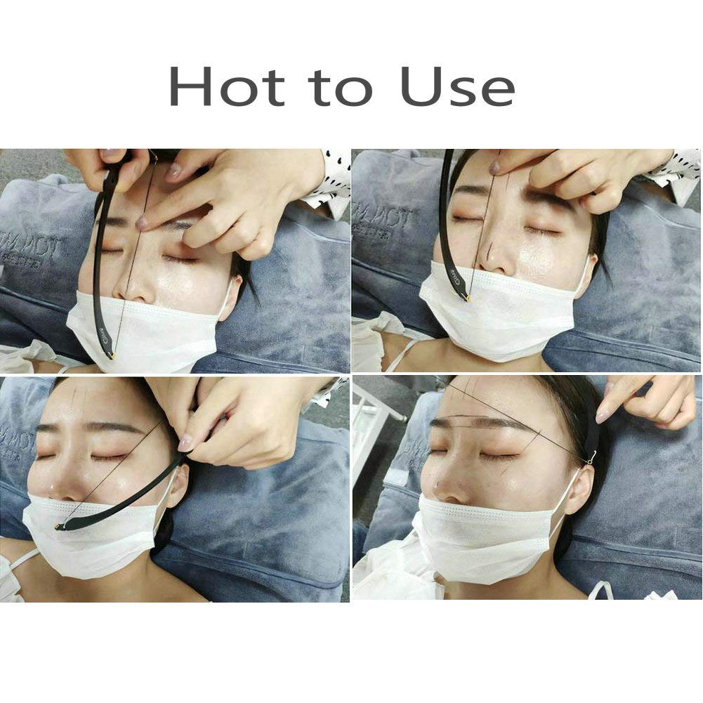 HOTWE Eyebrow Mapper with Strings, String/symetric brow drawing marking ruler, Microblading Line Marker Ruler Eyebrow Tattoo Measuring Tool… Beauty & Personal Care HOTWE