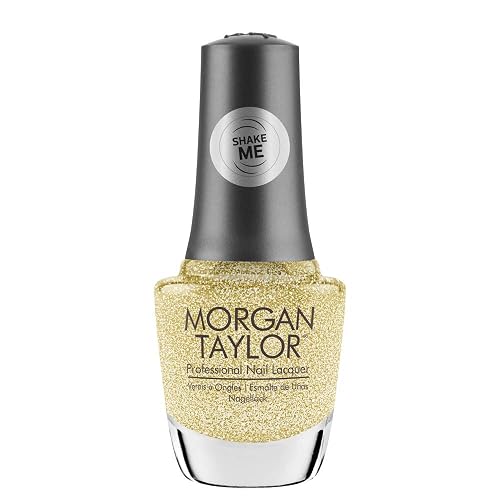 Morgan Taylor "California Gold" - Gold Glitter Overlay, 15 mL | .5 fl. Oz. - 3110402 Beauty & Personal Care Morgan Taylor