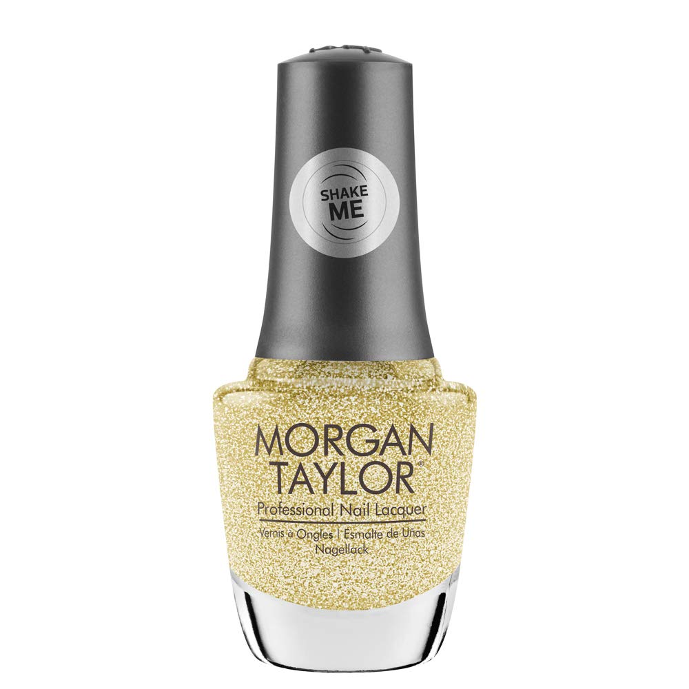 Morgan Taylor "California Gold" - Gold Glitter Overlay, 15 mL | .5 fl. Oz. - 3110402 Beauty & Personal Care Morgan Taylor