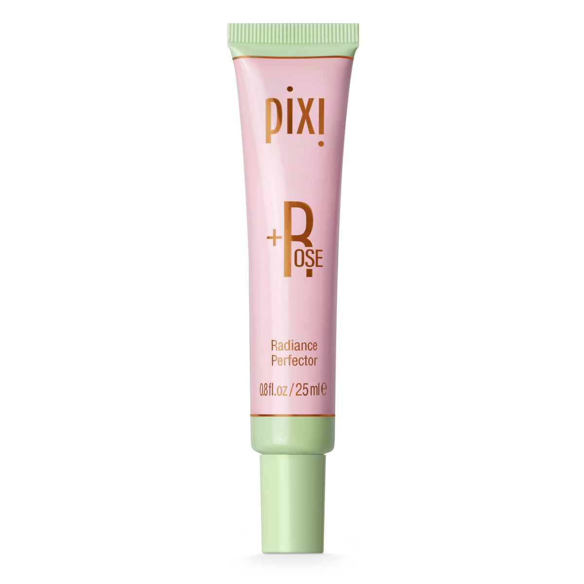 Pixi Beauty +Rose Radiance Perfector | Multitasking Brightening & Blurring Primer with Rose Water, Ceramide NP & Hyaluronic Acid | Luminous Skin
