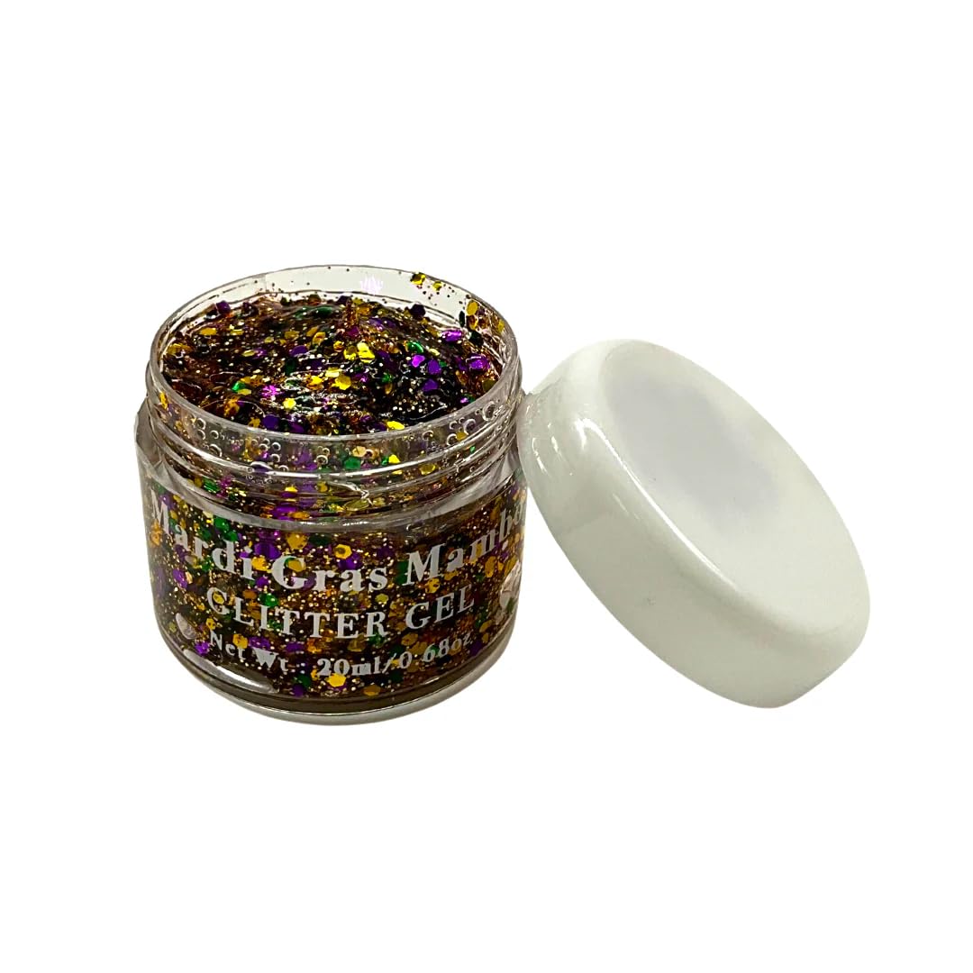 Mardi Gras Mambo Glitter Gel (Each) Beauty & Personal Care Mardi Gras Spot