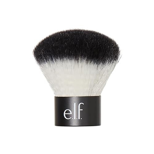 e.l.f. Kabuki Face Brush for Precision Application, Synthetic Beauty & Personal Care e.l.f.