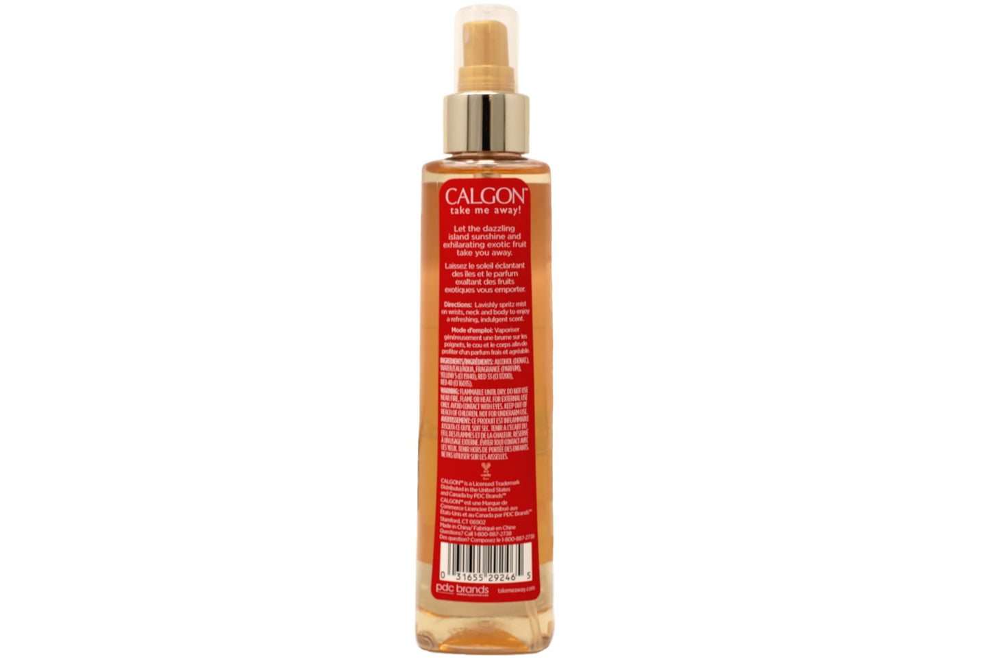 Calgon Hawaiian Ginger Fragrance Body Mist 8 oz ( Pack of 9) Beauty & Personal Care Calgon