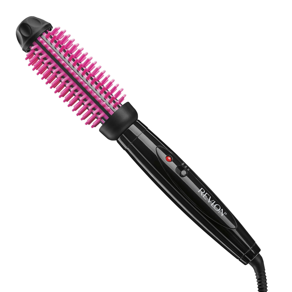 REVLON Silicone Bristle Heated Hair Styling Brush | Fast, Long Lasting Volume for Easy Styling | 1" Barrel for Full Body and Smooth Styles Beauty & Personal Care REVLON