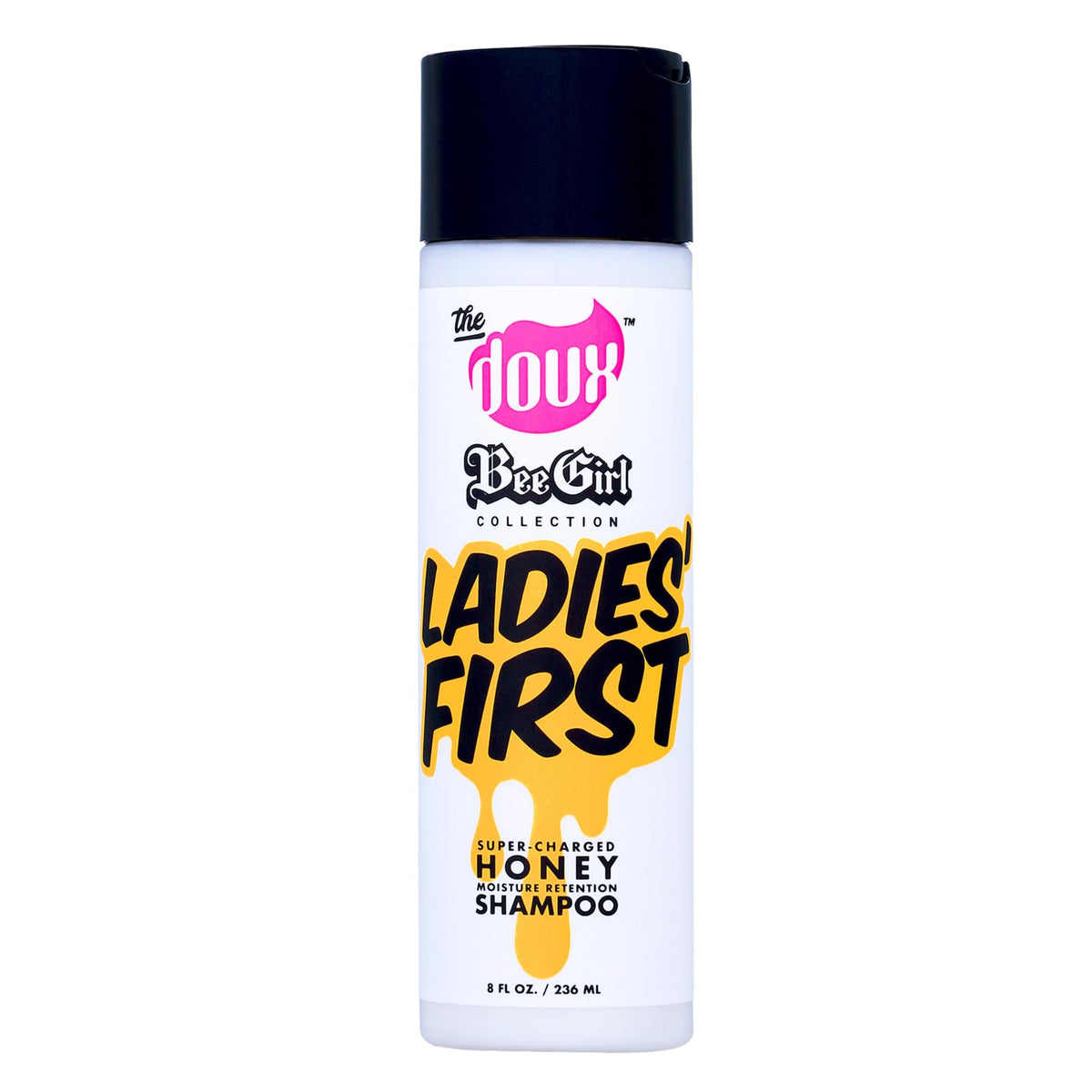 The Doux LADIES FIRST Honey Shampoo, Moisturizing Curl Cleanser, 8 oz