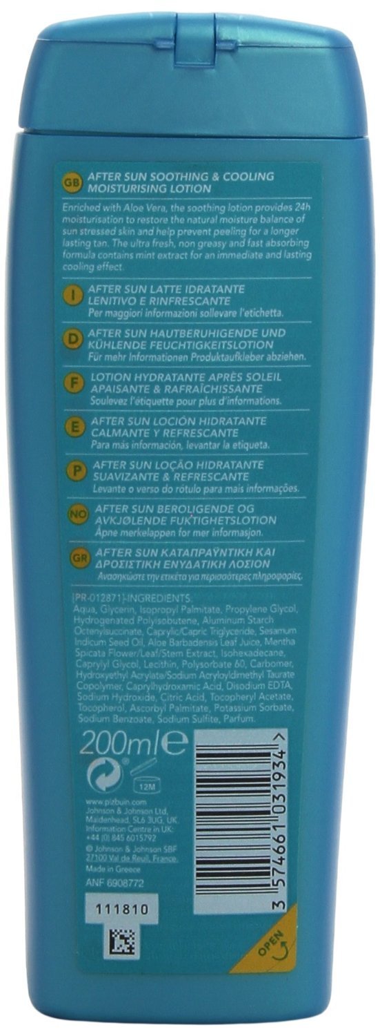 Piz Buin After Sun Soothing and Cooling Moisturizing Lotion for Unisex, 6.8 Ounce Beauty & Personal Care Piz Buin