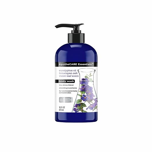 ApotheCARE Essentials The Detox Blend Body Wash Eucalyptus 16 oz Beauty & Personal Care ApotheCARE Essentials