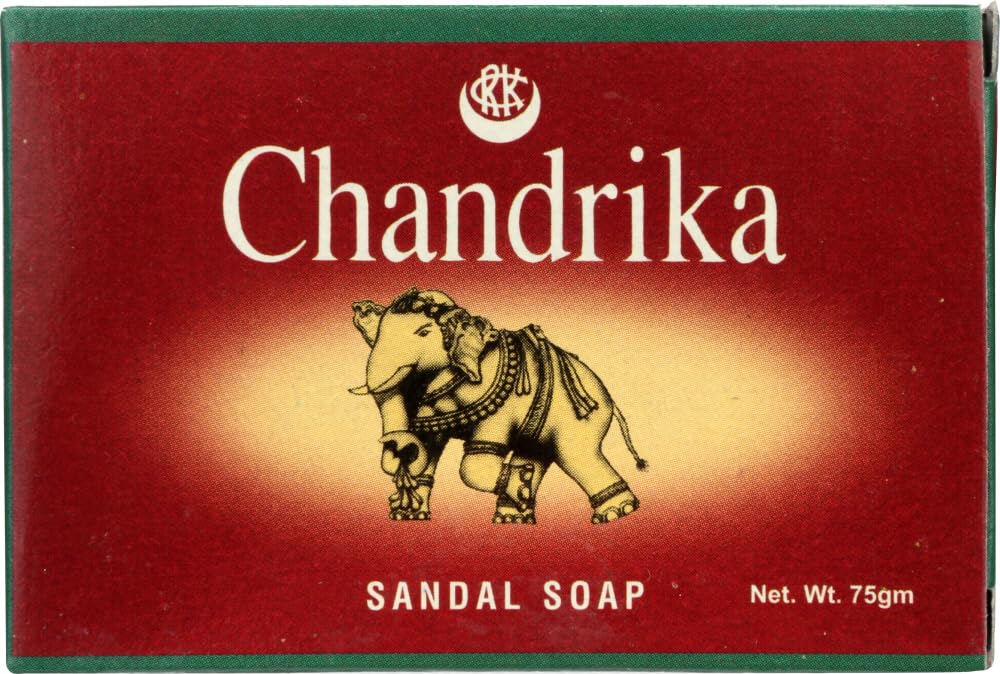 Chandrika Soap Sandal Soap -- 75 g - 2pc by Chandrika Beauty & Personal Care Chandrika