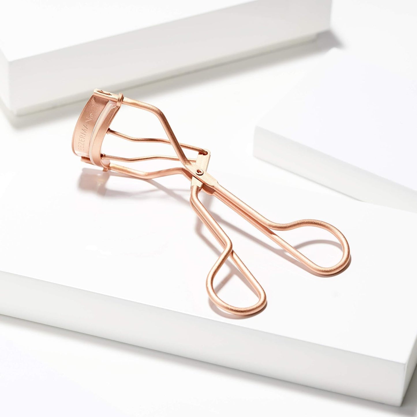 Tweezerman Rose Gold Eyelash Curler - All Eye Shapes, Eye Lash Curler Refill Pads Beauty & Personal Care Tweezerman