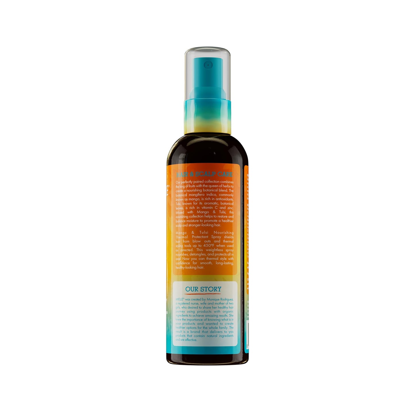Mielle Organics Nourishing Thermal Heat Protectant Spray - Heat Protection Spray for Hair to Detangle, Nourish & Protect - Shields Hair from Blow Outs Beauty & Personal Care Mielle Organics