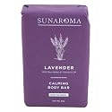 Sunaroma Soap Bar Lavender Shea + Vitamin E Oil 8 Ounce (Pack of 2) Beauty & Personal Care SUNAROMA