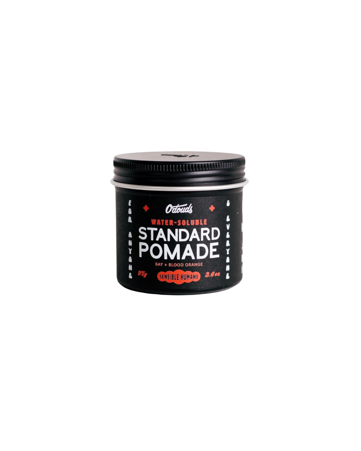 O'Douds Standard Pomade for Men - Natural Styling Hair Pomade - Firm Hold & High Shine Finish for Classic Looks - Bay & Blood Orange Scent (4oz) Beauty & Personal Care O'Douds