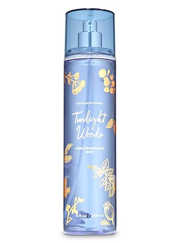 Bath Body Works Twilight Woods 8.0 oz Fine Fragrance Mist (Version may vary Red/Blue) Beauty & Personal Care Bath & Body Works