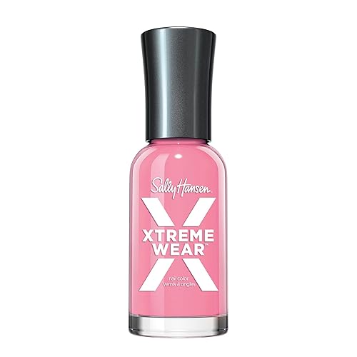 Sally Hansen Xtreme Wear Nail Polish, Streak-Free, Shiny Finish, Long-Lasting Nail Color, Watermelon Felon, 0.12 fl oz Beauty & Personal Care Sally Hansen