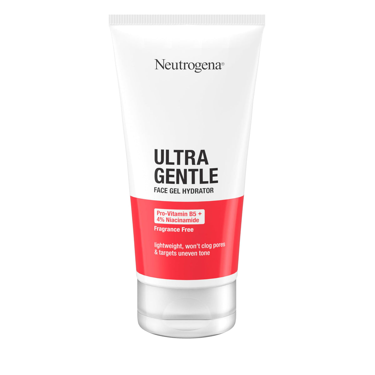 Neutrogena Ultra Gentle Face Gel Hydrator with Pro-Vitamin B5 & 4% Niacinamide Designed for Acne-Prone Skin, Lightweight Gel Cream Targets Uneven Skin Beauty & Personal Care Neutrogena