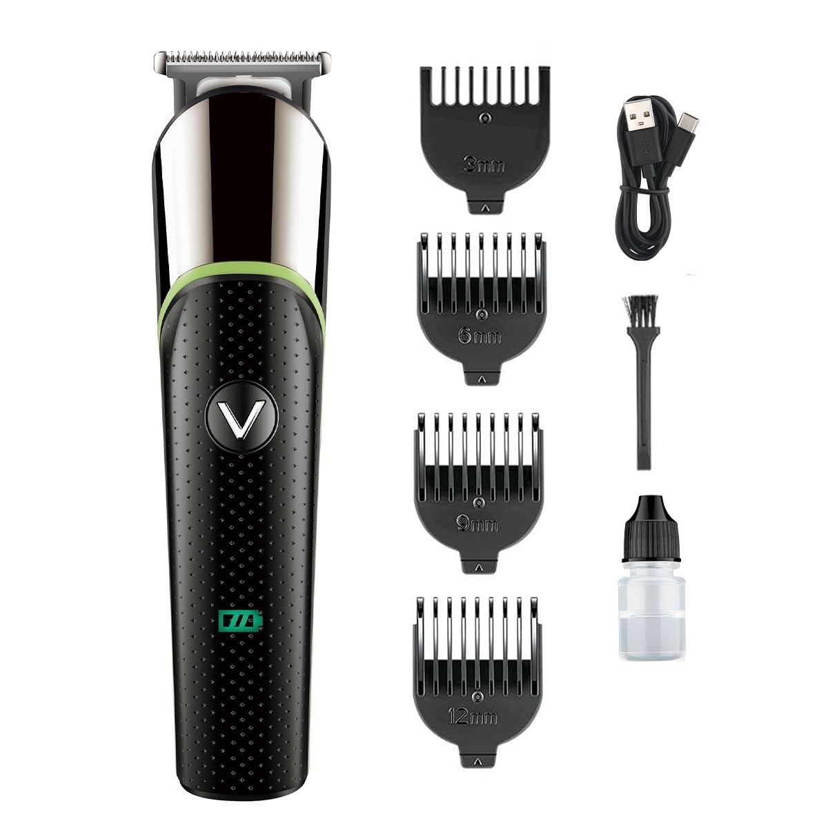 GLESVOWIO Hair Clippers for Men Hair Trimmer Professional Barber Rechargeable Hair Cutting Machine Cordless Haircut Machine Adjustable Trimmer for Men Beauty and Personal Care GLESVOWIO