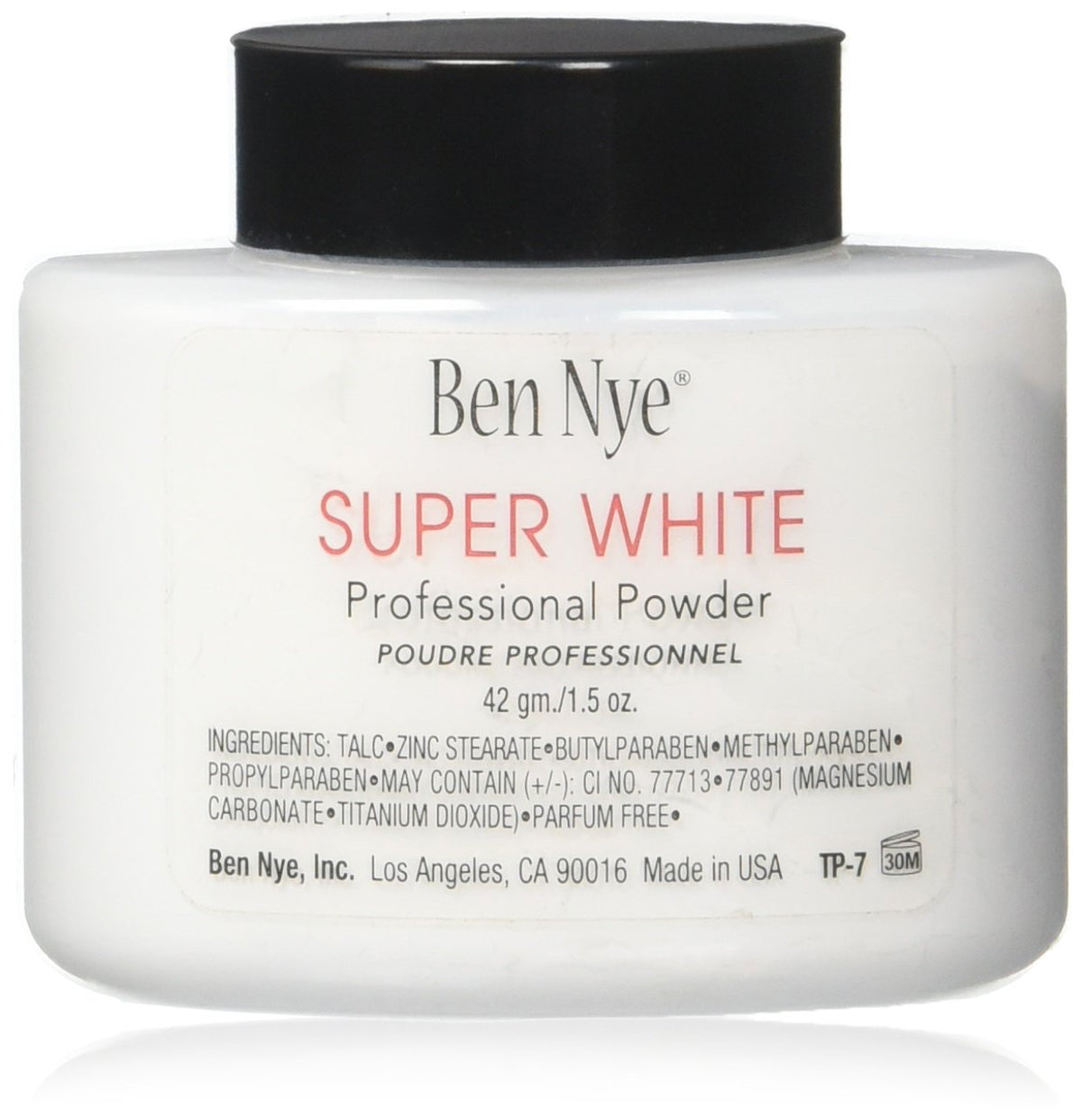 White Face Powder by Ben Nye