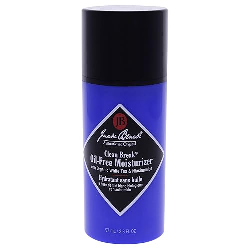 Jack Black Clean Break Oil-Free Moisturizer, 3.3 Fl. Oz - Face Moisturizer for Men, Face Lotion, Daily Moisturizer for Face, Skin Moisturizer Face Beauty & Personal Care Jack Black