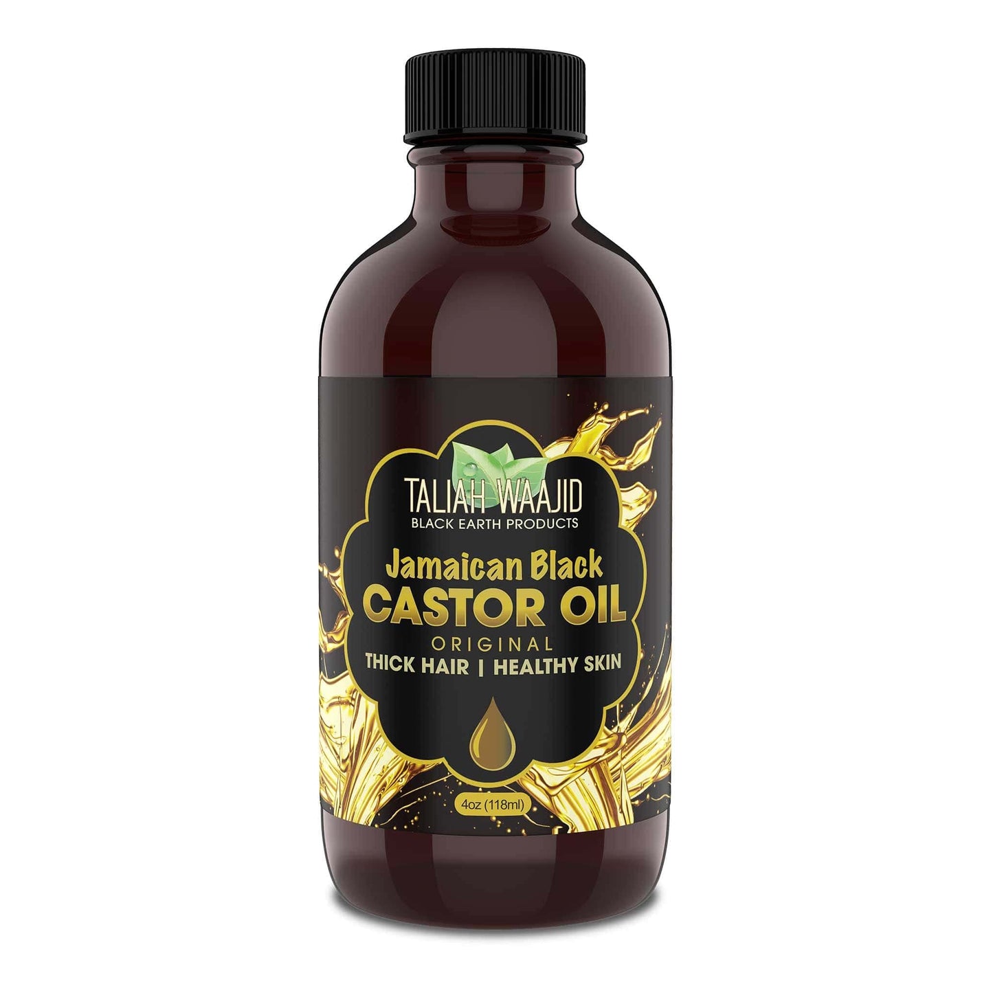 Taliah Waajid Black Earth Products Jamaican Black Castor Oil Original, 4oz Beauty & Personal Care Taliah Waajid black earth products