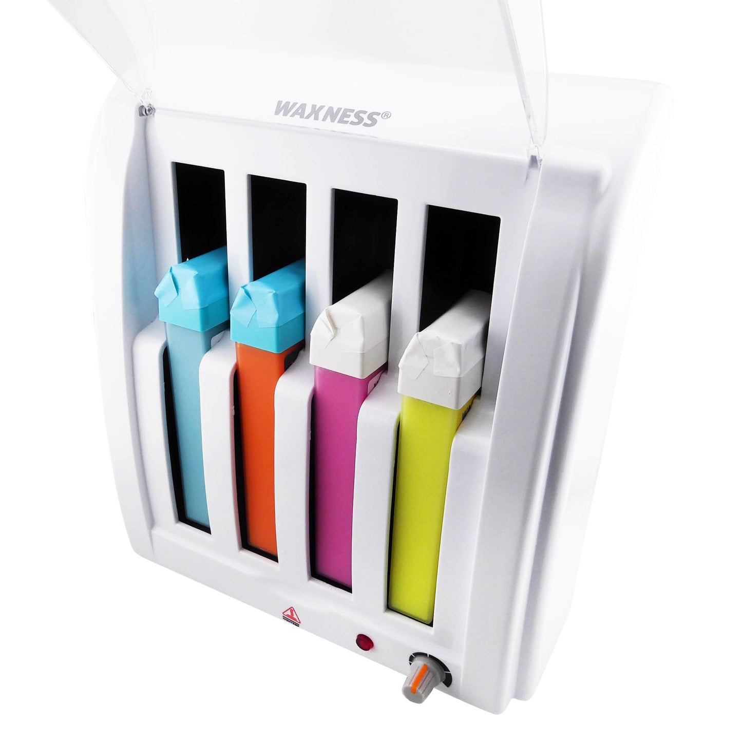 Waxness Cartridge Wax Warmer Kit - Professional Roll-On Heater with 4 Cartridges Included - Hair Removal Starter Set for Salon & Home Use Beauty and Personal Care Waxness