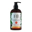 Coco Fiji Face & Body Lotion Infused With Coconut Oil | Lotion for Dry Skin | Moisturizer Face Cream & Massage Lotion for Women & Men | Lemongrass Beauty & Personal Care Organic Fiji