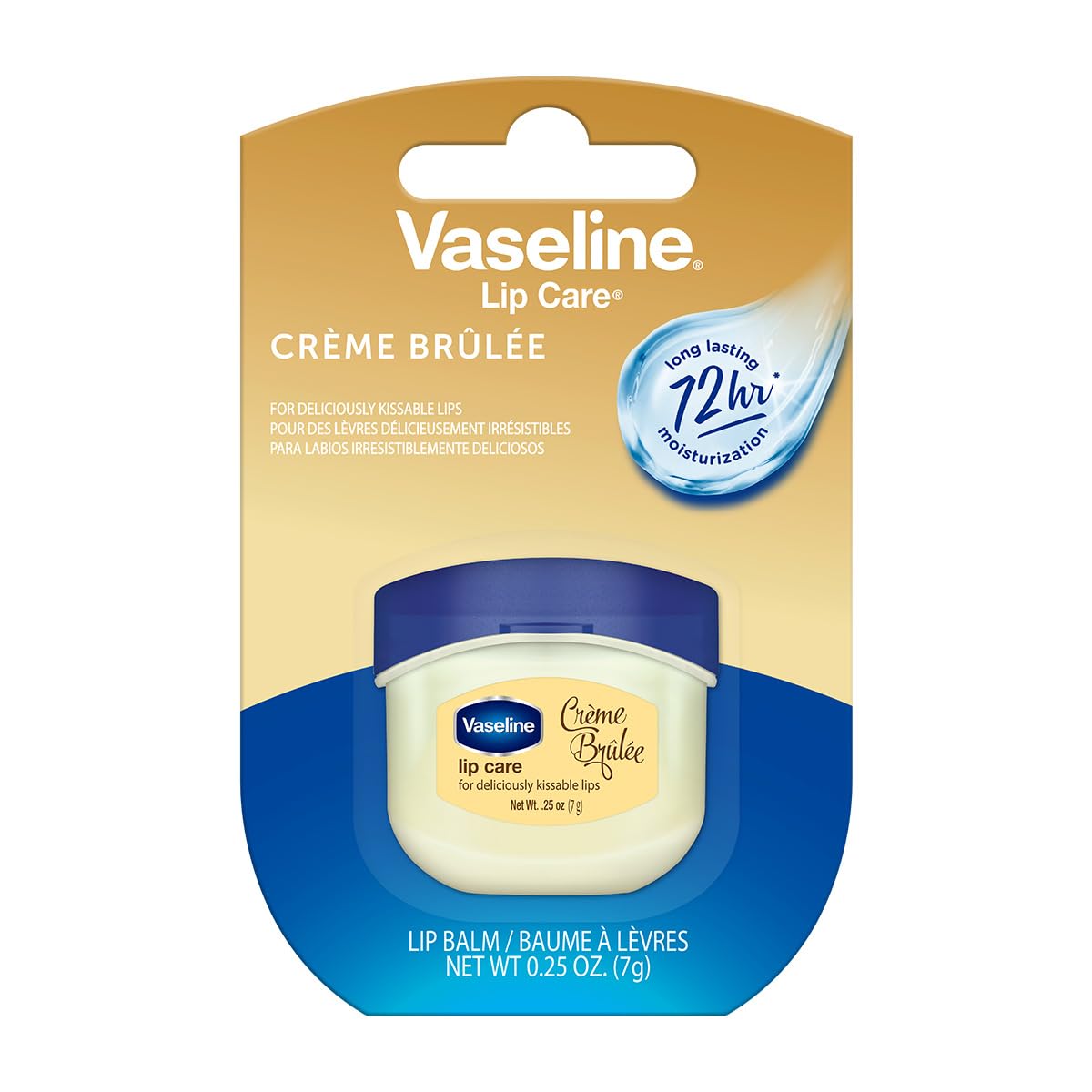 Vaseline Lip Creme Brulee Size .25z Vaseline Lip Therapy Creme Brulee .25z Beauty & Personal Care Vaseline