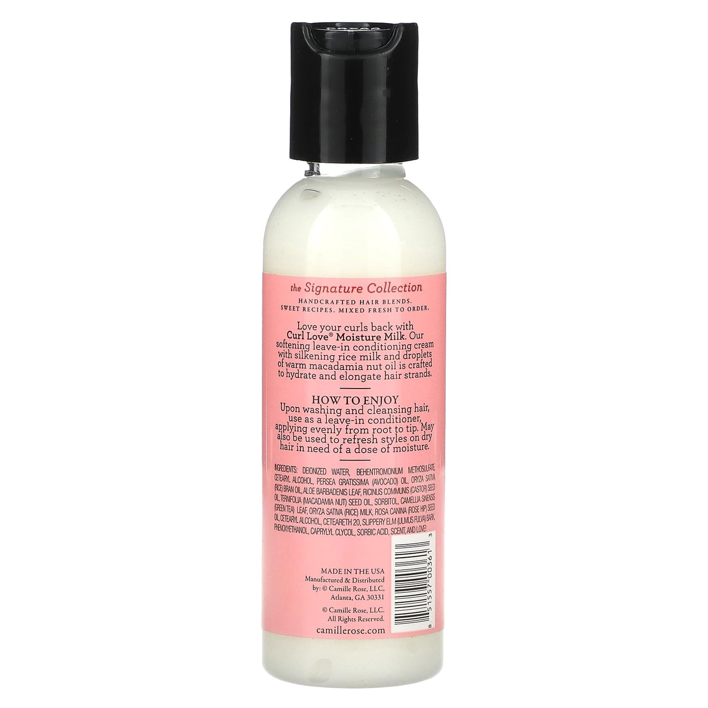 Camille Rose Curl Love, Moisture Milk, 2 oz (59 ml) Beauty & Personal Care Camille Rose