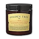 GILDEN TREE Nourishing Foot Cream with Organic Aloe Vera and Shea Butter, 8 ounce jar, Heals Dry Skin, Cracked Heels, Calluses and Softens Rough Beauty & Personal Care GILDEN TREE