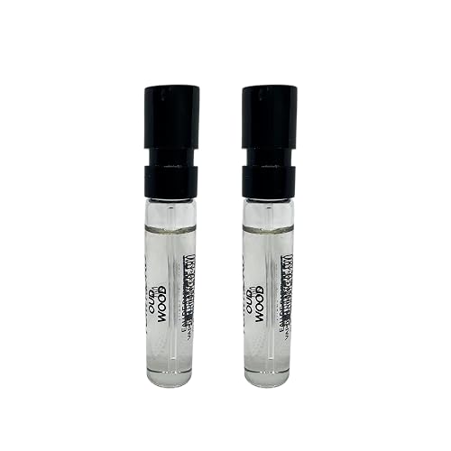 In1mart 2 Oud Wood Eau De Parfum Sampler Vial 1.5ml/0.05oz each Beauty & Personal Care In1mart