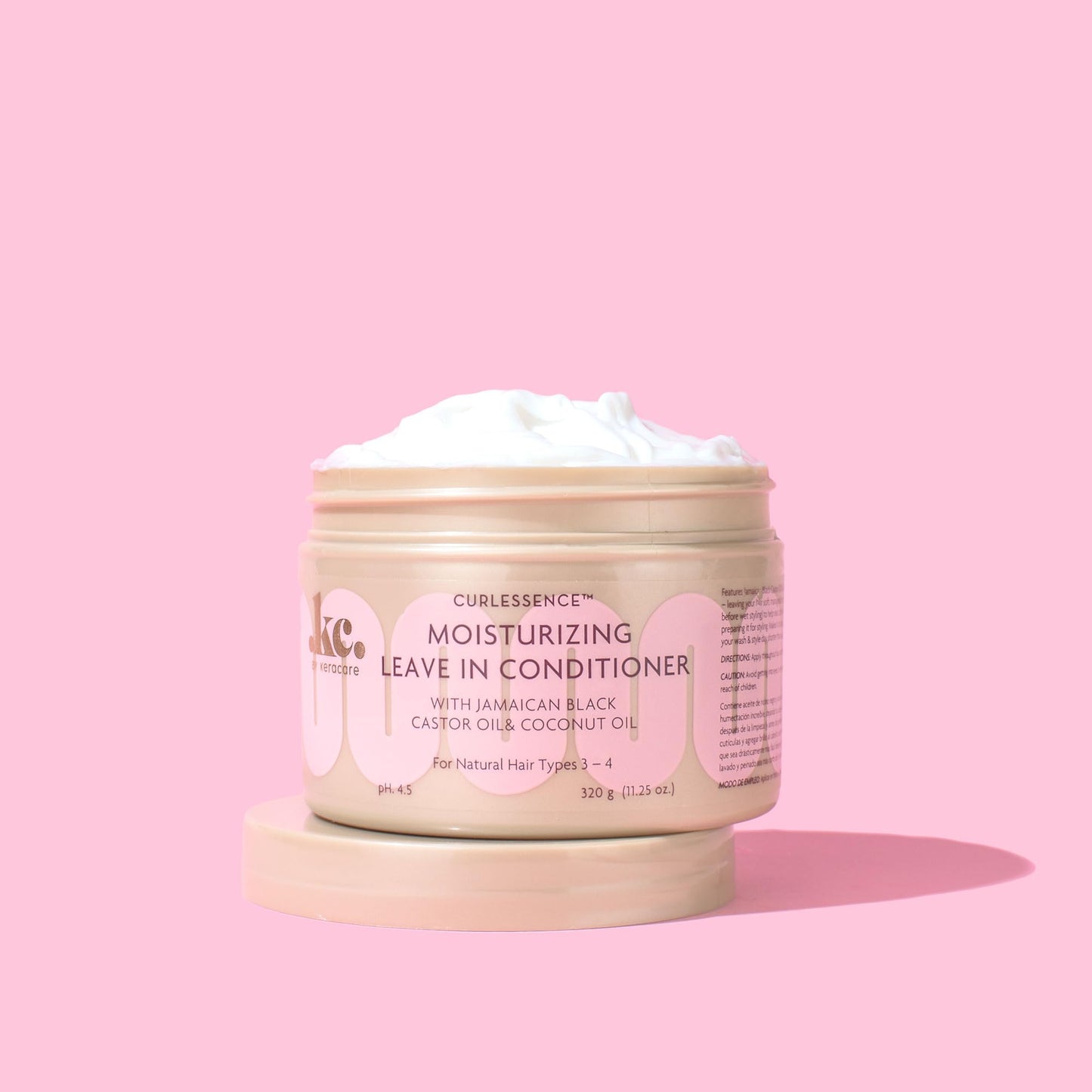 KeraCare CurlEssence Moisturizing Coconut Leave-In Conditioner With Jamaican Black Castor Oil and Coconut Oil - For Curly Hair - Silicone, Sulfate Beauty & Personal Care KeraCare