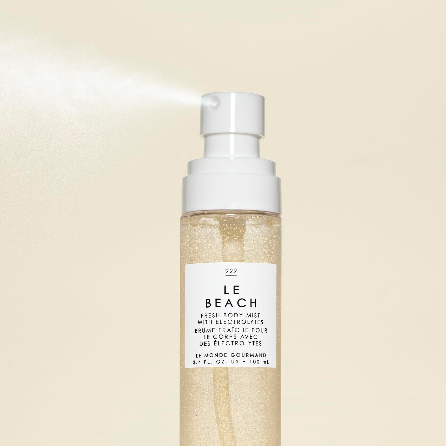Le Monde Gourmand Le Beach Fresh Mist for Women, Hydrating Body Spray with Electrolytes, Coconut Water Ylang Ylang Jasmine Scent, Vegan & Cruelty Beauty & Personal Care Le Monde Gourmand