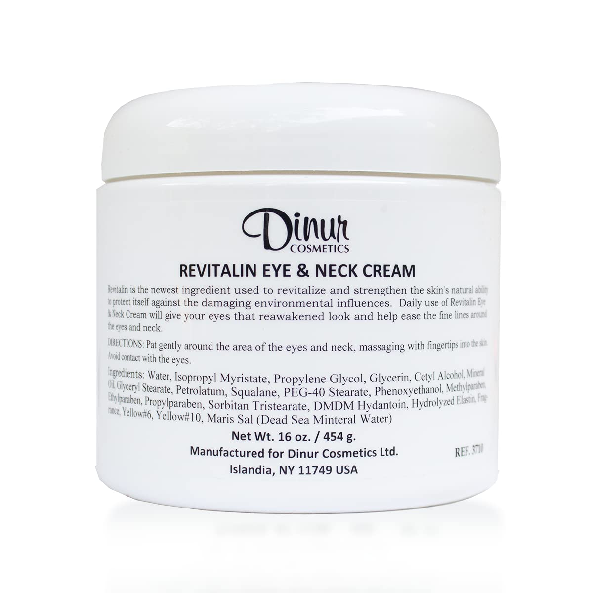 Dinur Cosmetics REVITALIN Eye & Neck Cream 16 oz. Beauty & Personal Care Dinur Cosmetics